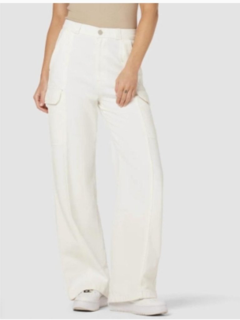 Hudson Jeans- White Cargo Pants Womens Sz. 29
